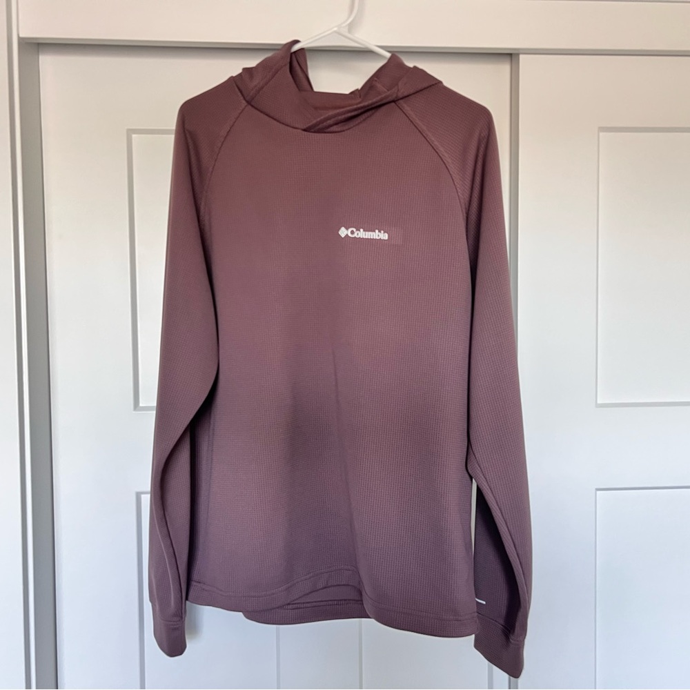 Columbia Sportswear Mauve Men’s Black Mesa™ Pullover Hoodie II Sunshirt